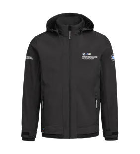 Chaqueta softshell con logo de Motorsport Unisex Negro