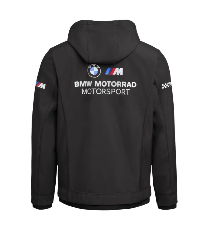 Chaqueta softshell con logo de Motorsport Unisex Negro