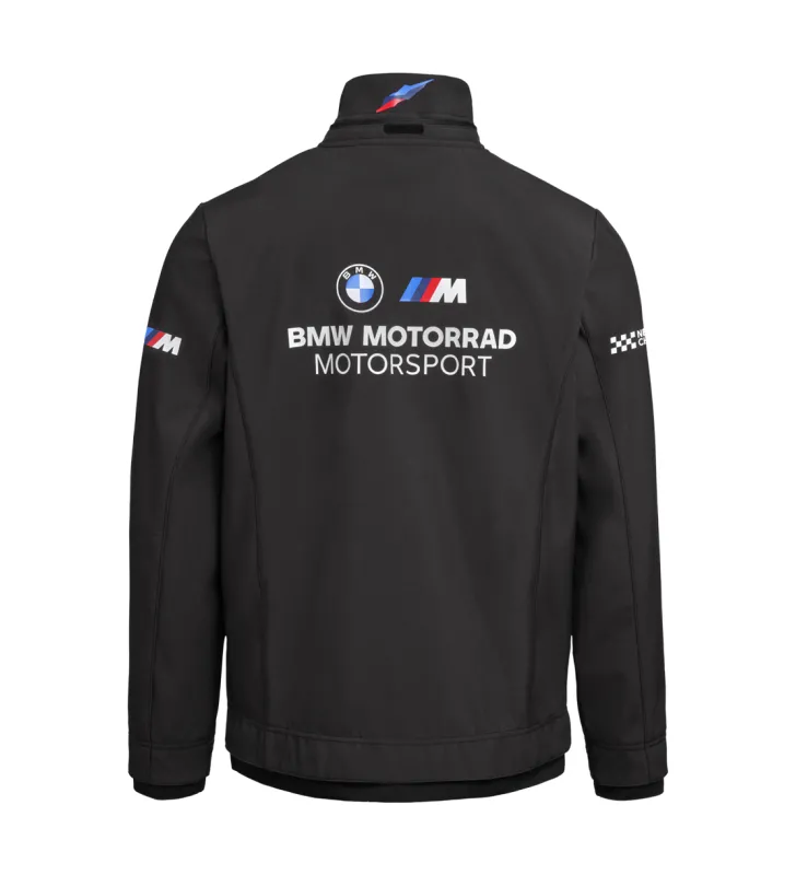 Chaqueta softshell con logo de Motorsport Unisex Negro