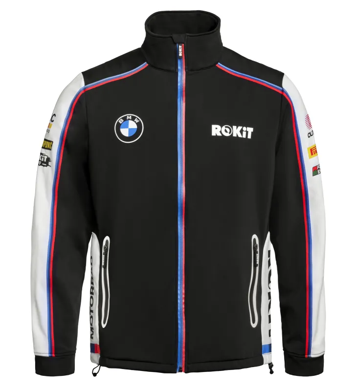Chaqueta softshell WSBK Fan X Rokit Unisex Negro