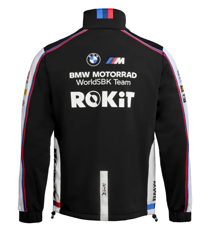 Chaqueta softshell WSBK Fan X Rokit Unisex Negro