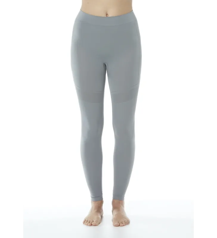 Pantalones de verano funcionales Mujer Gris claro