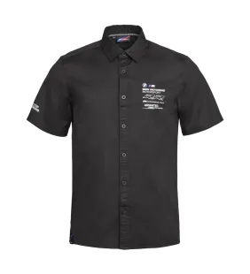Camisa de manga corta Motorsport Hombre Negro