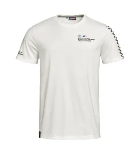 Camiseta Motorsport Hombre Blanco