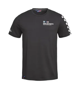 Camiseta Motorsport Hombre Negro