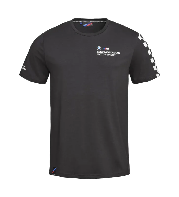 Camiseta Motorsport Hombre Negro