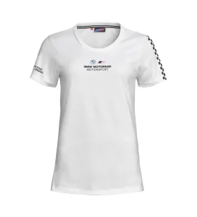 Camiseta Motorsport Mujer Blanco