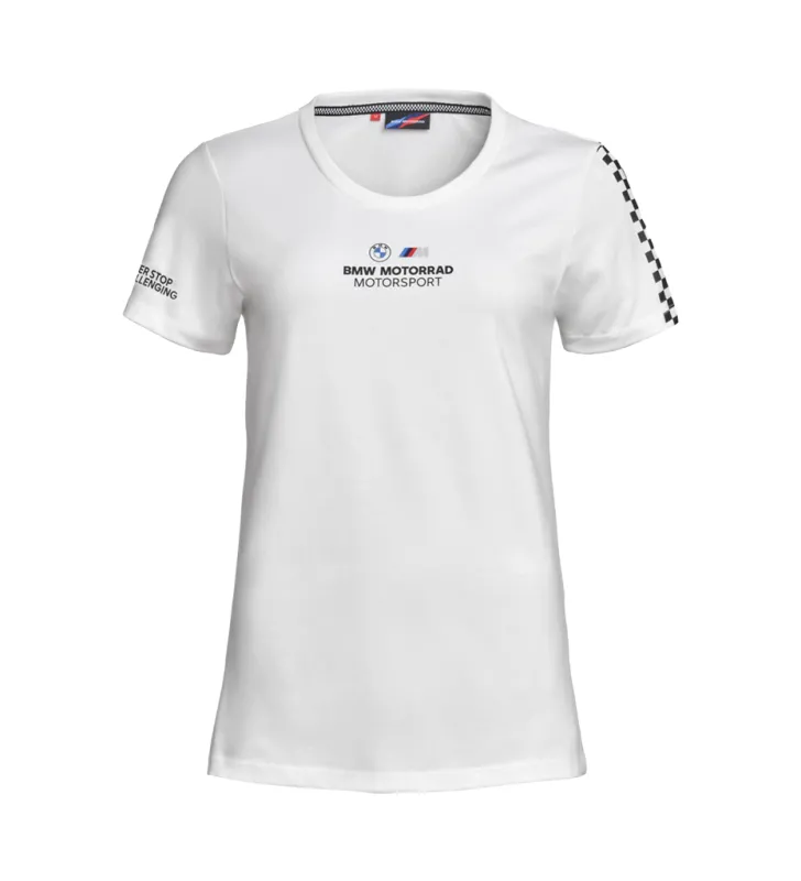Camiseta Motorsport Mujer Blanco