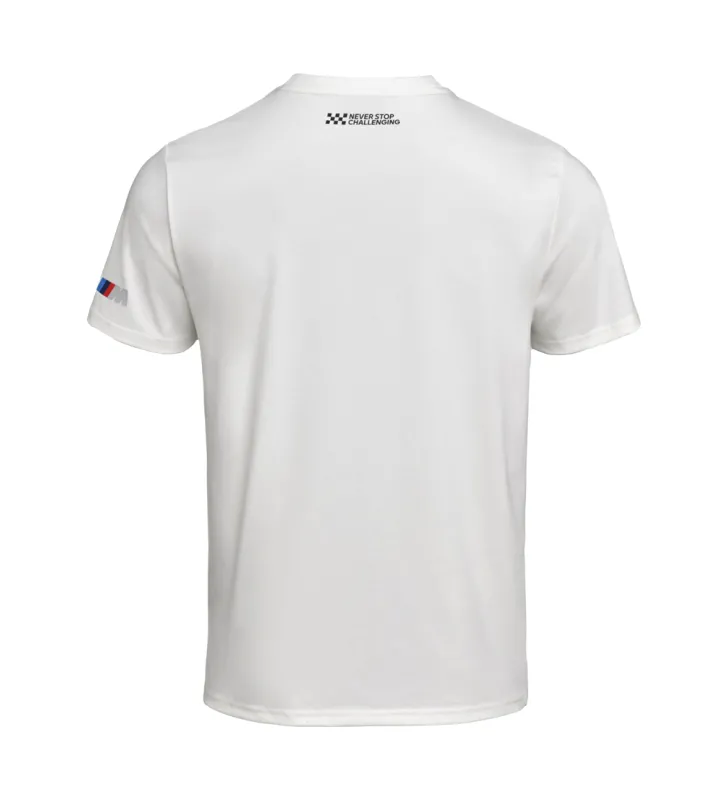 Camiseta con logo M Motorsport Hombre Blanco