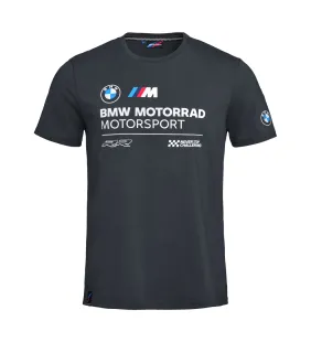 Camiseta con logo M Motorsport Hombre Negro