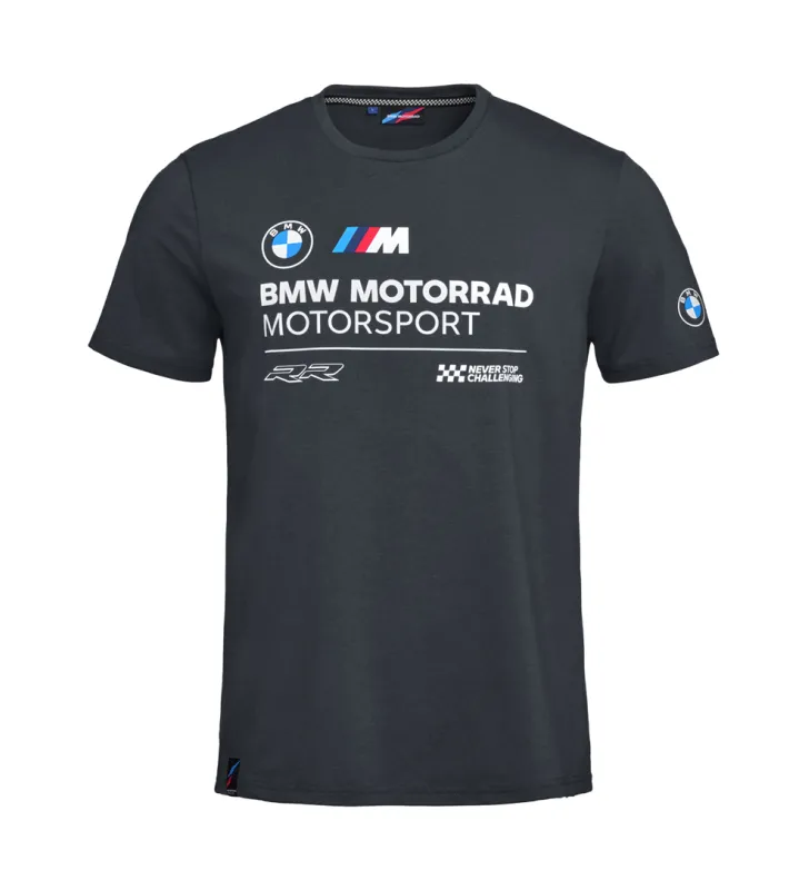 Camiseta con logo M Motorsport Hombre Negro