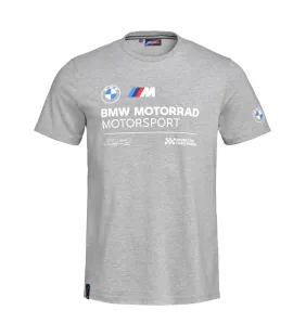 Camiseta con logo M Motorsport Hombre Gris melange