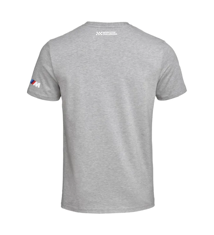 Camiseta con logo M Motorsport Hombre Gris melange