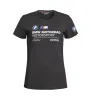 Camiseta con logo M Motorsport Mujer Negro