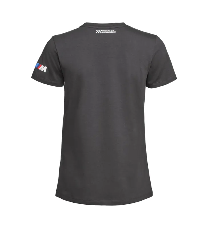 Camiseta con logo M Motorsport Mujer Negro