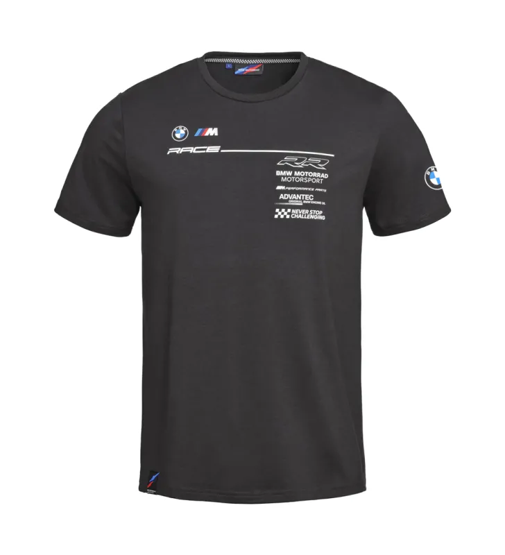 Camiseta con logo de Race Team Hombre Negro