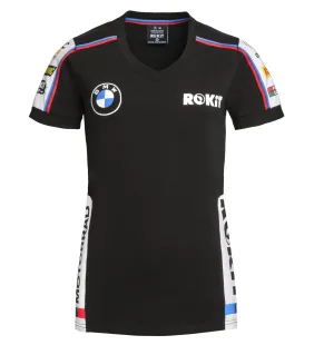 Camiseta WSBK Fan X Rokit Mujer Negro