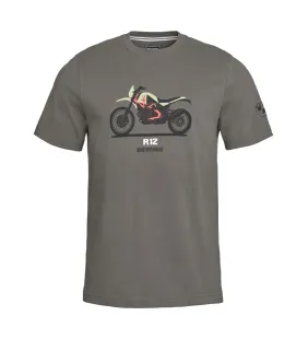 Camiseta R 12 G/S Hombre Marrón