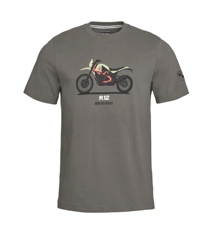 Camiseta R 12 G/S Hombre Marrón