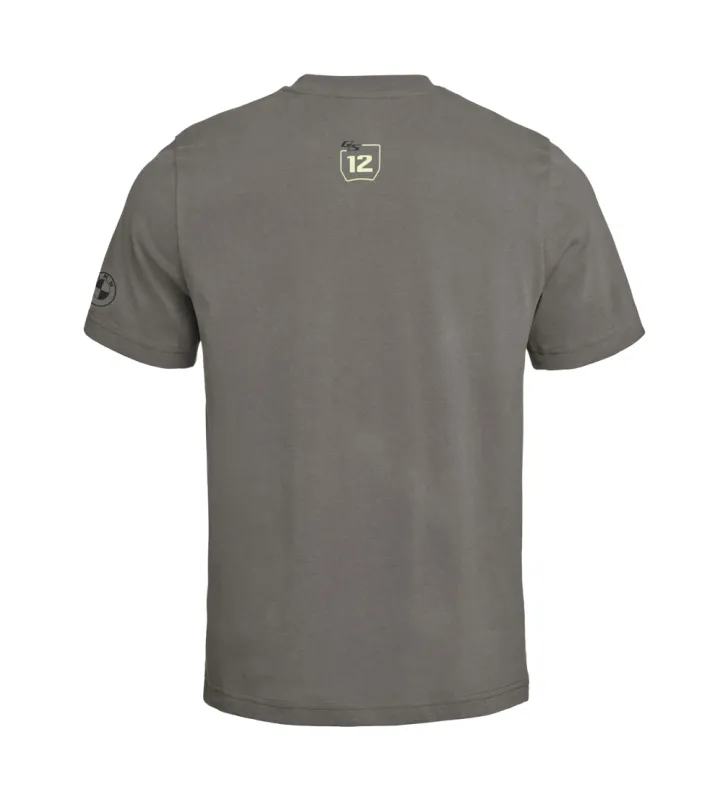 Camiseta R 12 G/S Hombre Marrón
