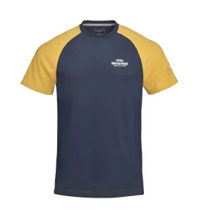 Camiseta Flat Track Hombre Azul marino