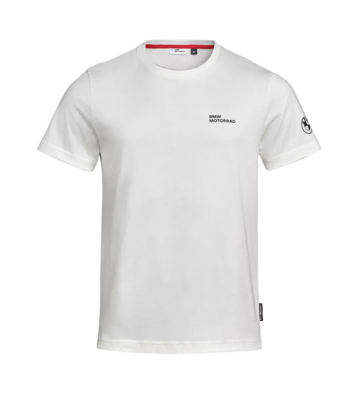 Camiseta con logo Make Life a Ride Hombre Blanco