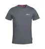 Camiseta con logo Make Life a Ride Hombre Gris