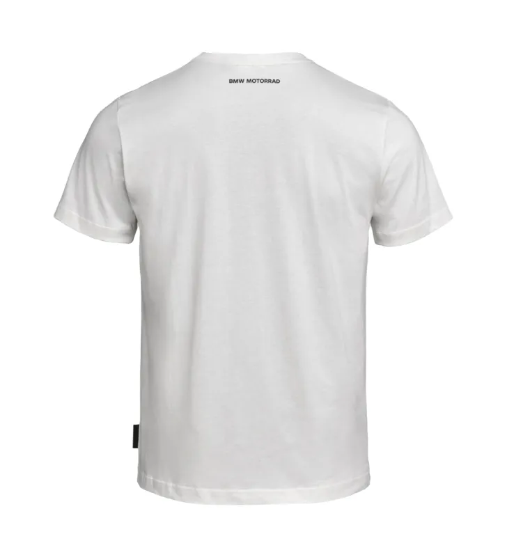 Camiseta BMW Motorrad Hombre Blanco