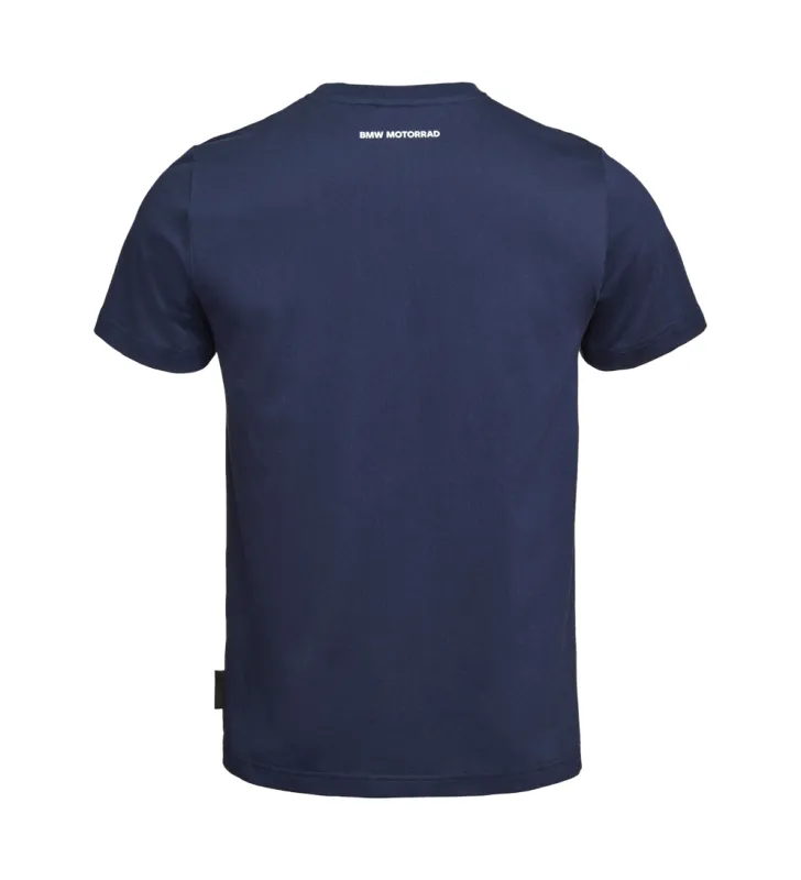Camiseta BMW Motorrad Hombre Azul marino