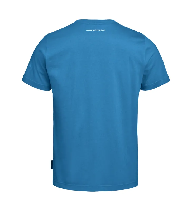 Camiseta Make Life a Ride Hombre Azul