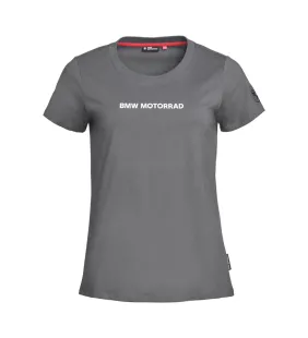 Camiseta Make Life a Ride Mujer Gris