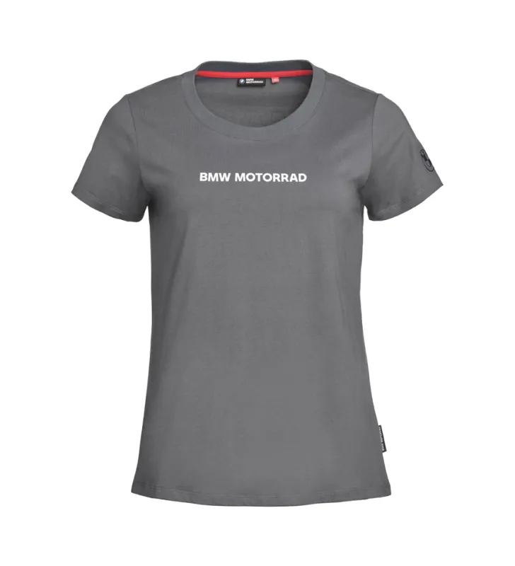 Camiseta Make Life a Ride Mujer Gris