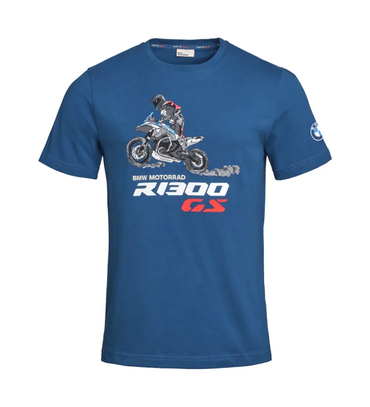 Camiseta R 1300 GS Hombre Azul