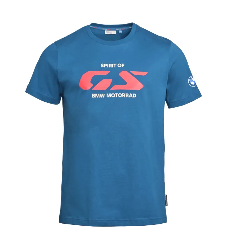 Camiseta con logo Spirit of GS Hombre Azul