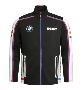 Sudadera con cremallera WSBK Fan X Rokit Unisex Negro