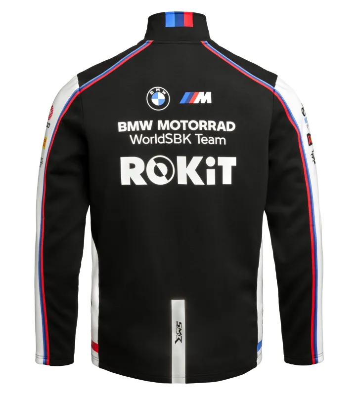 Sudadera con cremallera WSBK Fan X Rokit Unisex Negro