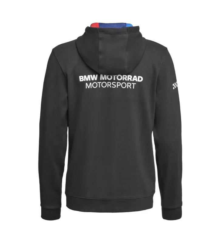 Hoodie de cremallera Motorsport Mujer Negro