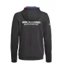 Hoodie de cremallera Motorsport Mujer Negro