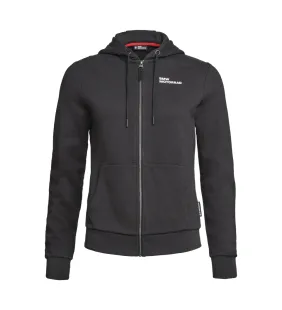 Hoodie de cremallera Make Life a Ride Mujer Negro