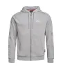 Hoodie de cremallera BMW Motorrad Mujer Gris melange