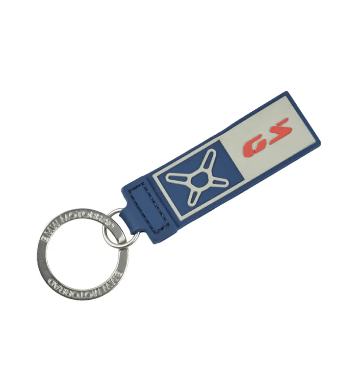 Llavero con logotipo GS Unisex Azul