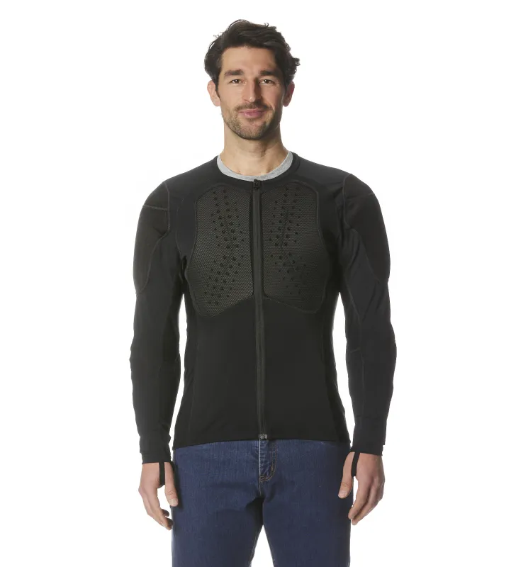 Chaqueta con protectores Unisex Negro