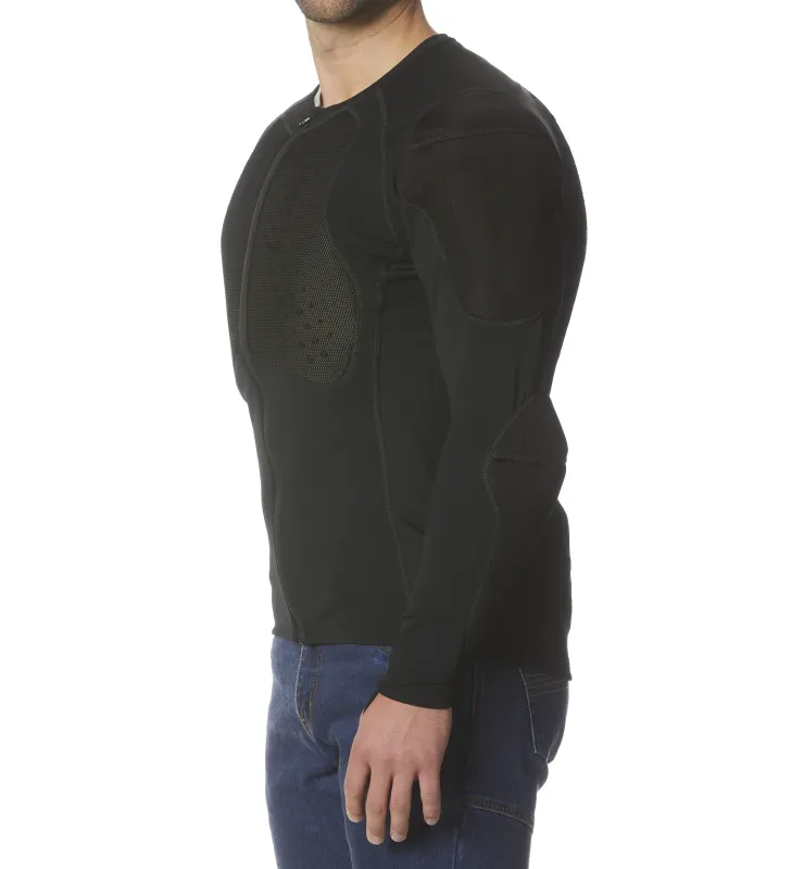 Chaqueta con protectores Unisex Negro