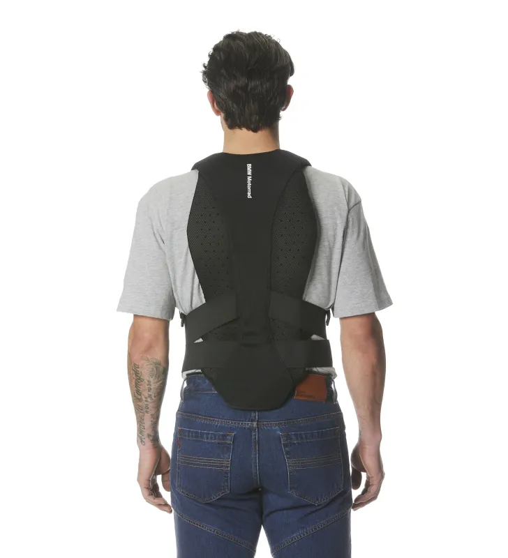 Protector de espalda de correa Unisex Negro