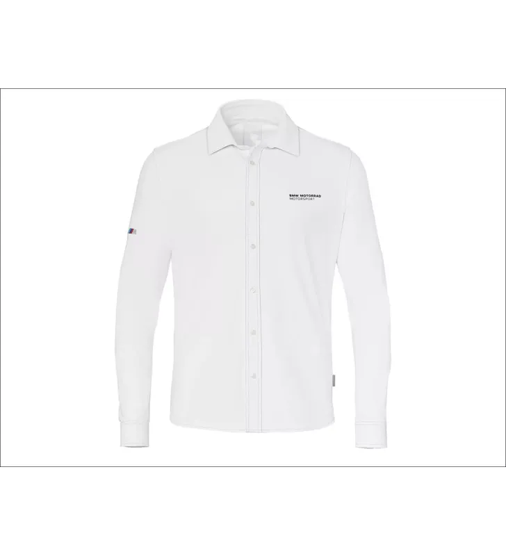 Shirt Motorsport Hombre XL Blanco