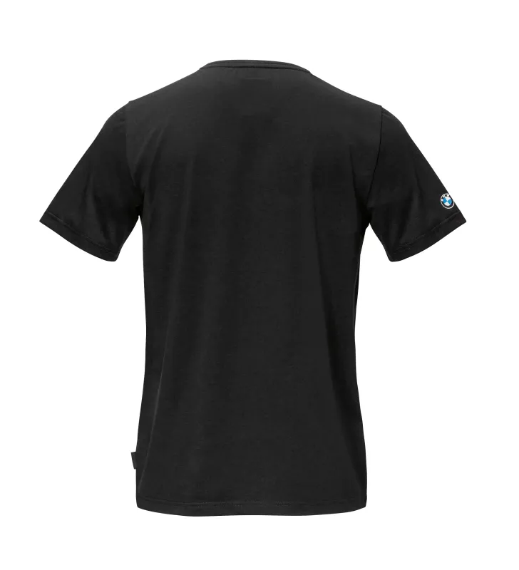Camiseta Motorsport Hombre Negro S