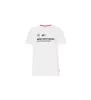 Camiseta Motorsport Hombre L Blanco