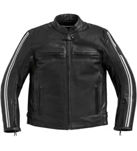 Chaqueta de cuero TwinStripes Hombre XL (Comf.)
