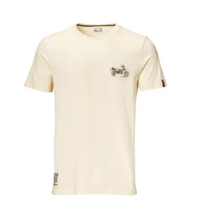 Camiseta R 8 G/S Hombre M Offwhite