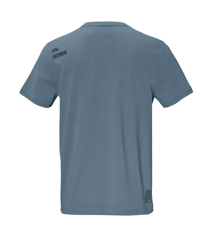 Camiseta R 8 G/S Hombre Azul 2XL